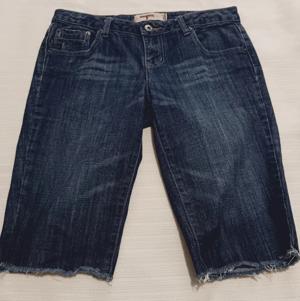 3X$25.  T5 denim size 9 shorts